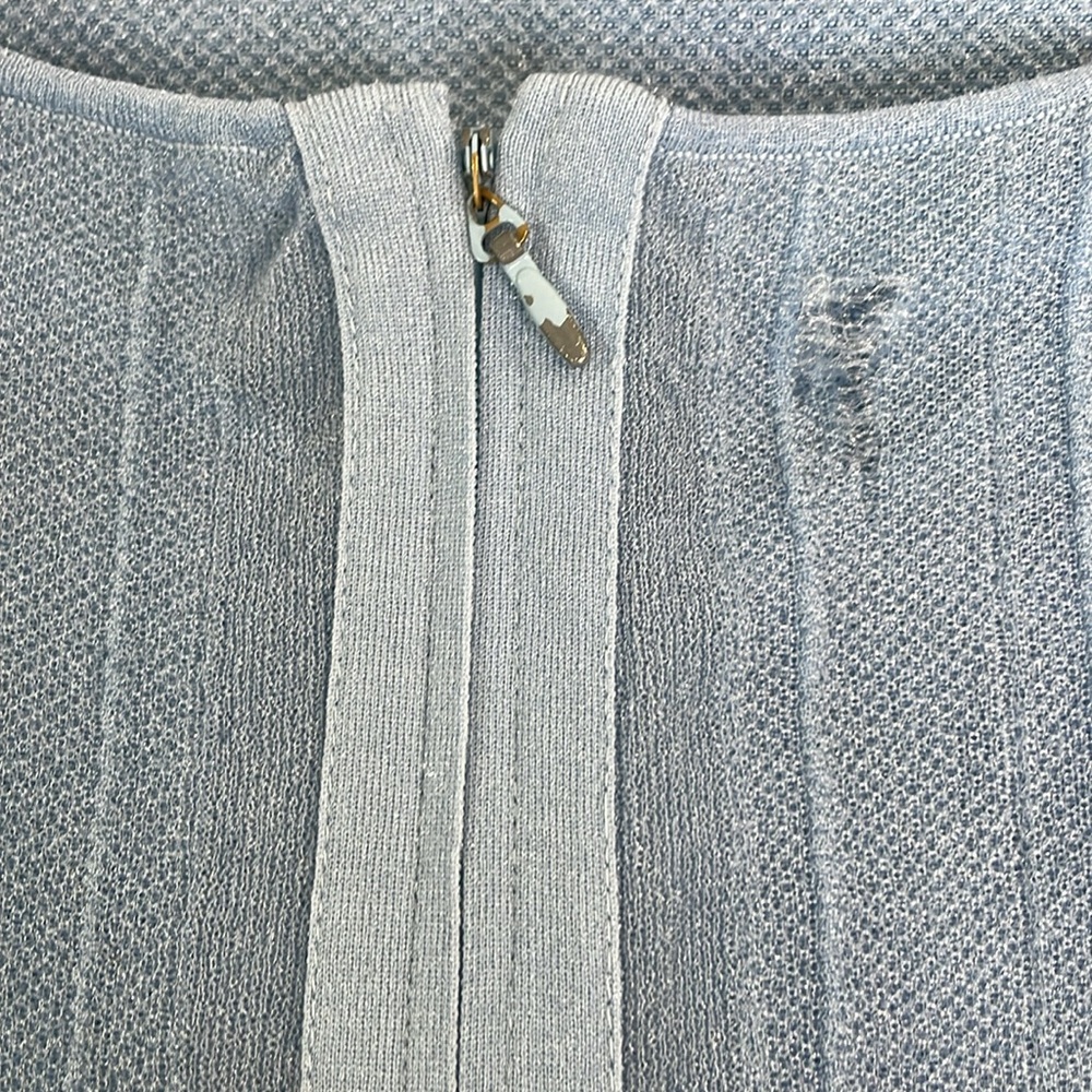 Herve Ledger, Sheer Bustier Gown Size L - Picture 8 of 12